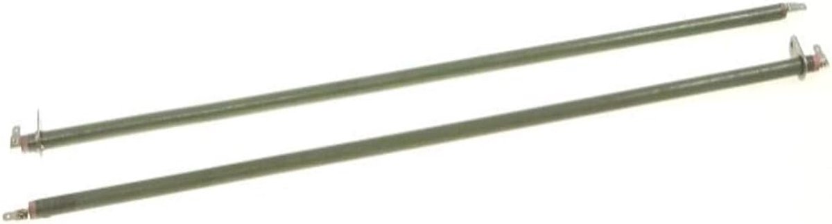 Verwarmingselement Oven - Ovenonderdeel Set - Oven Reparatie - Originele Pasvorm - 2 stuks - Zilverkleurig