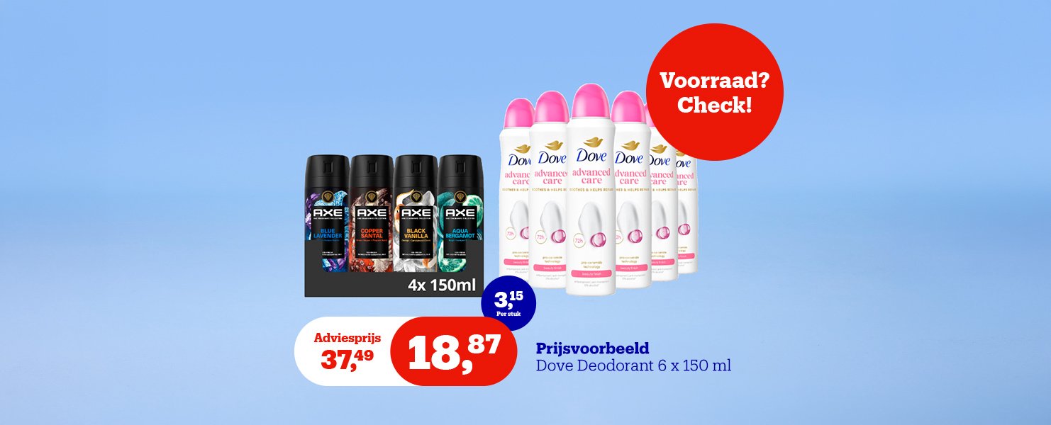 Axe, Dove, Rexona en meer