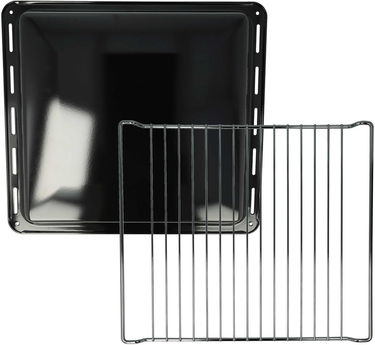 vhbw bakplaat, rooster (set van 2 stuks) compatibel met Electrolux EKG60011, EKG601101, EKE6005, EKG511111, EKG600102 ovens – 42,2 x 37,6 x 4 cm