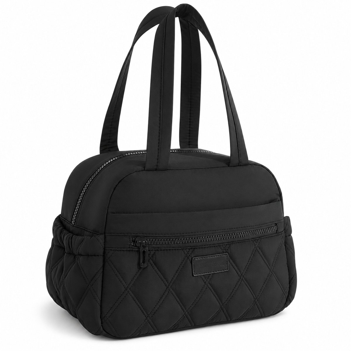 Bobypet - Grote Koeltas en Lunchtas voor Dames - Thermisch Geïsoleerd en Lekvrij - Met Lange Handvatten en Handige Voorvakken - Voor Werk, Picknick en School - Zwart