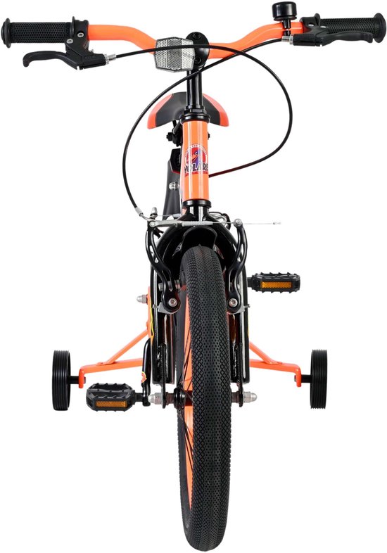 Volare Strike Kinderfiets - Jongens - 16 inch - Oranje - Twee Handremmen van Volare — afbeelding 3
