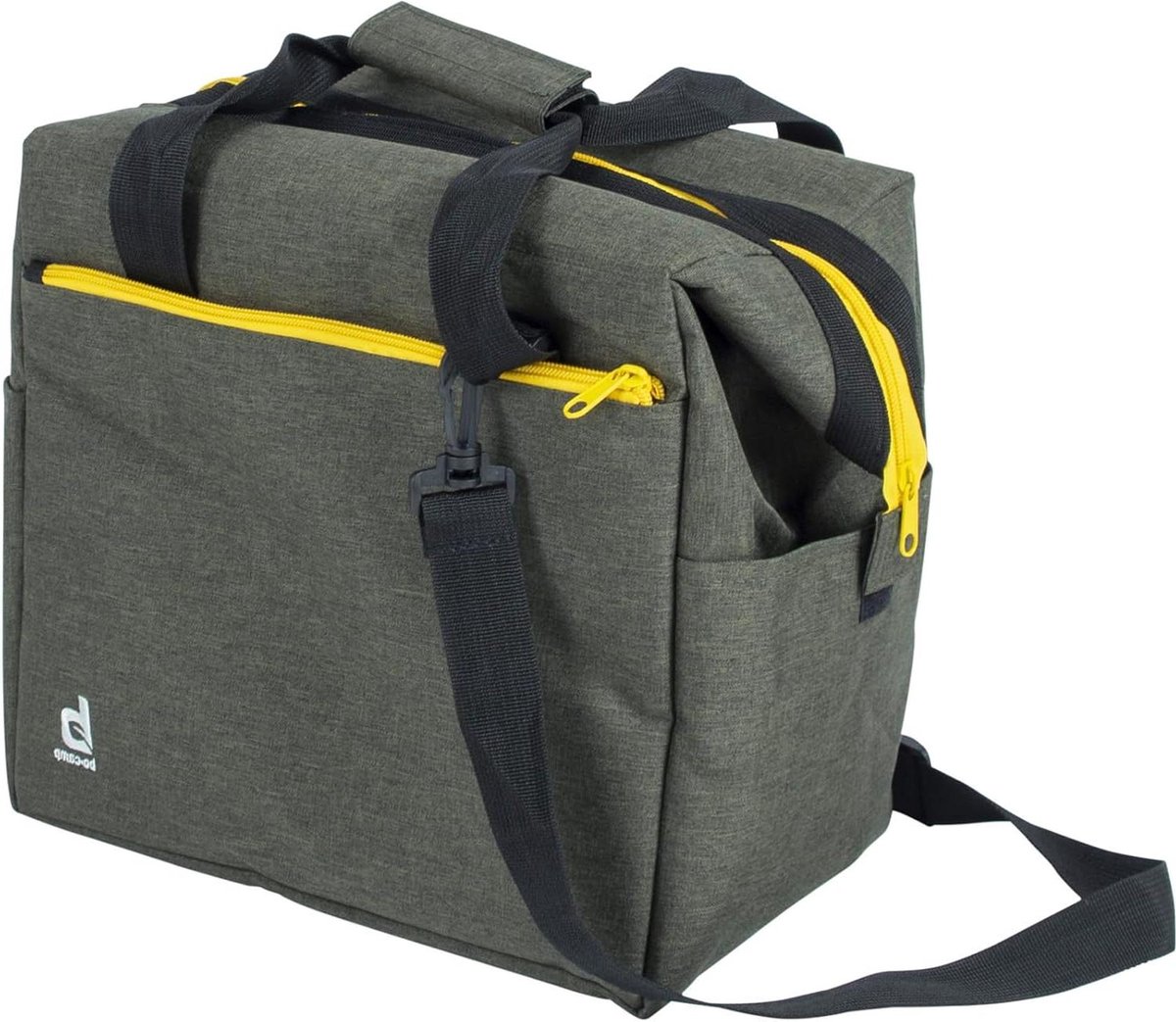 Koeltas - Isolatie tas - Buitenshuis gebruik - Industriële look - 18 liter - Groen