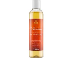 Vibratissimo massageolie Hot Moments 300ml – Sensuele olie met aangenaam verwarmend effect | Voor lichaam & huidontspanning | Huidvriendelijk & dermatologisch getest
