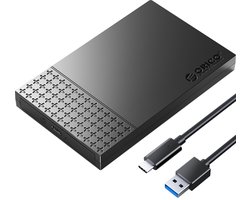 ORICO ORICO-2526U3-V1 2,5 inch USB 3.0 USB-A naar Type-C harde schijf behuizing externe opslagkoffer (zwart)