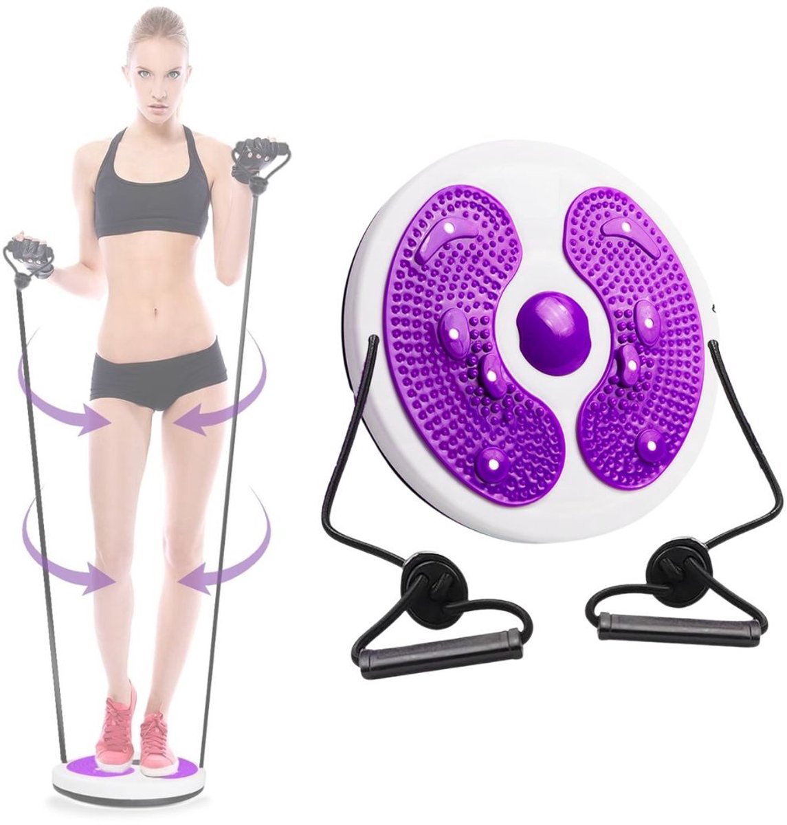 CLVP® Twister Disc - Core Waist ab Trainer - Draaischijf Fitness