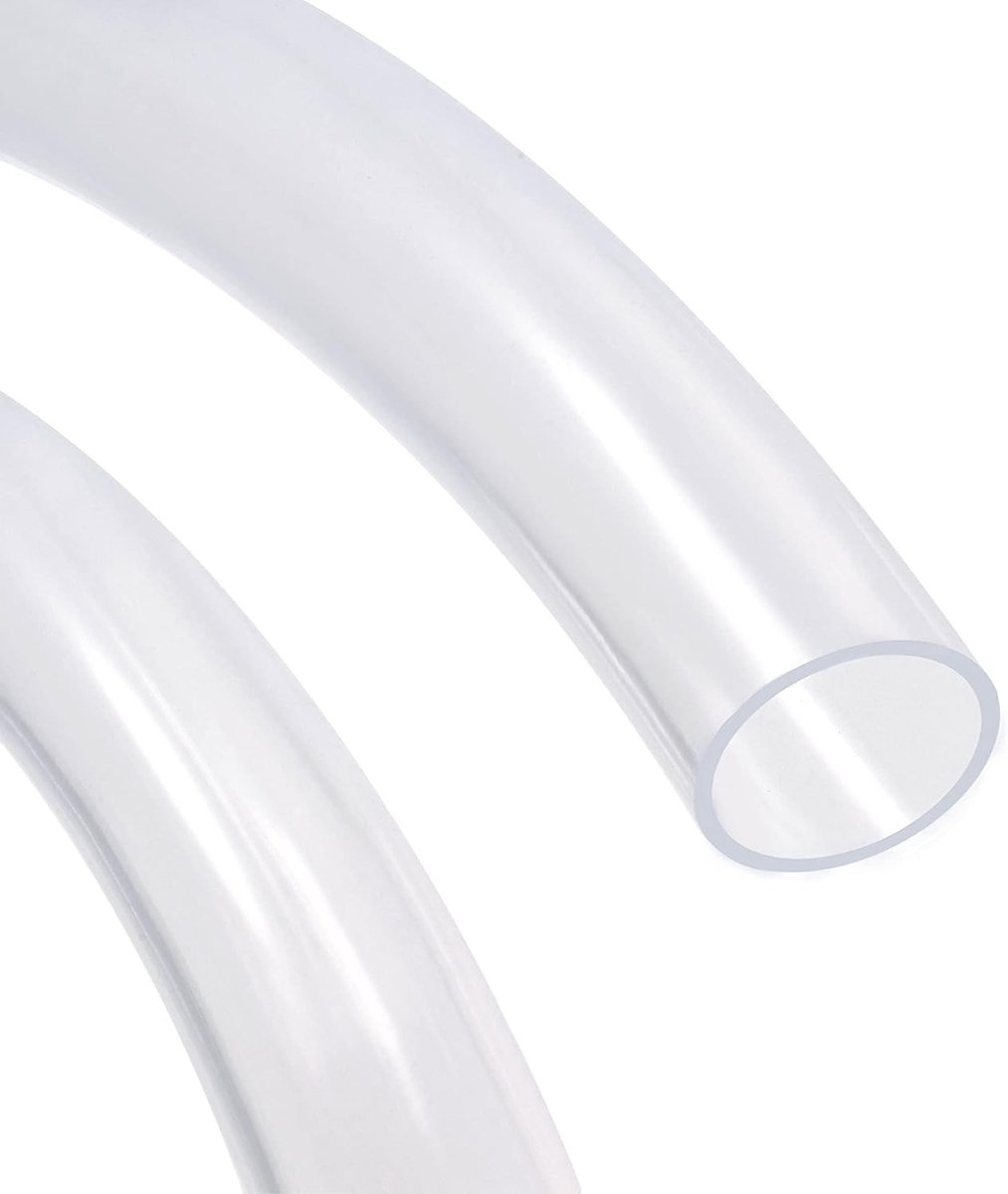 Flexibele PVC Slang 32mm ID 38mm OD - 2 Meter Lichtgewicht Plastic Buizen voor Water, Olie en Overhead Toepassingen