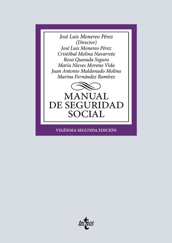 Derecho - Biblioteca Universitaria de Editorial Tecnos - Man ... - cover