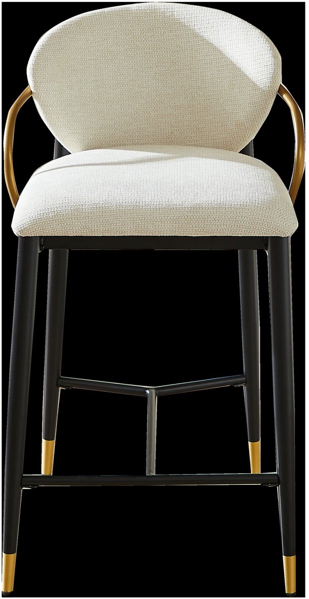 YYchan barkruk - 2-delige set - zwart - 52 x 57 x 87 cm - set van 2