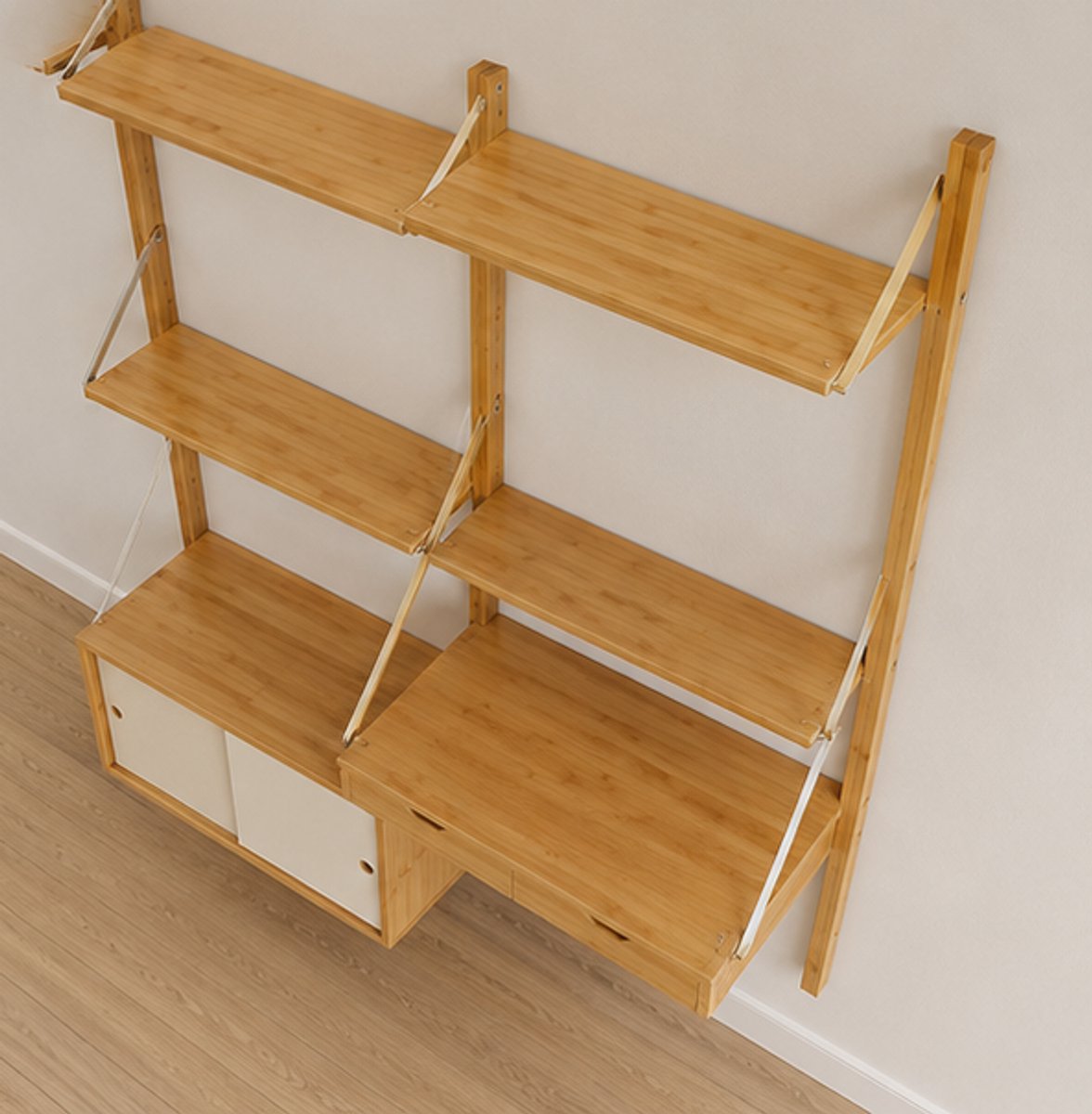 Ladekast - 176x147x34 cm - Naturel - Novihome