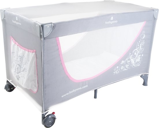Babyono Muggennet - Babyklamboe - voor Baby ledikant - Campingbedje — afbeelding 2