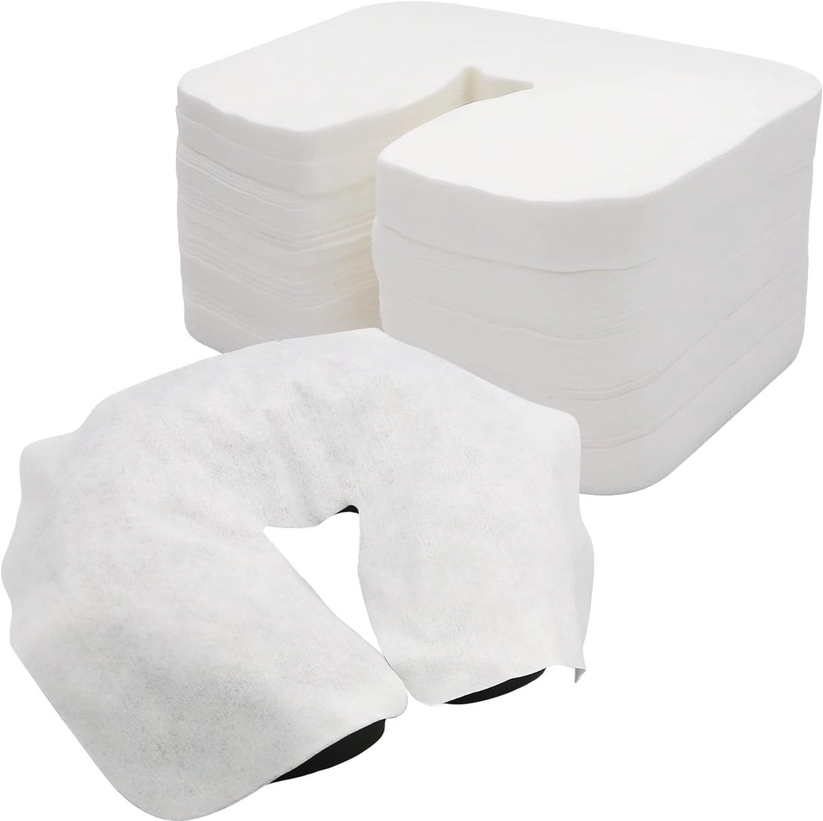 SnelShoppen - 500pcs Massage Tafel Neuspads voor Massage Tafel 36x27cm, Geschikt voor Alle Massagebanken, Behandeltafels en Massage Stoelen
