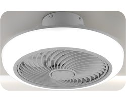 TamTrade Plafondventilator - Plafond ventilator met verlichting - Inclusief afstandbediening - LED - Dimbaar - RGB - Bluetooth