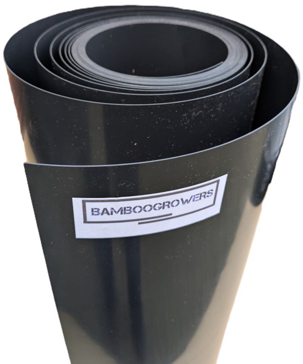 Bamboogrowers Wortelbegrenzer HDPE 60cm 1mm – 50 Meter – Wortelwering voor Bamboe en Tuin