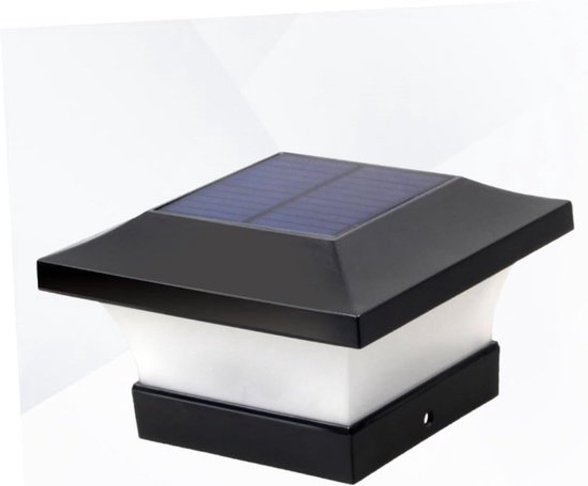 LED-tuinlamp op zonne-energie - IP65 waterdicht - zwart