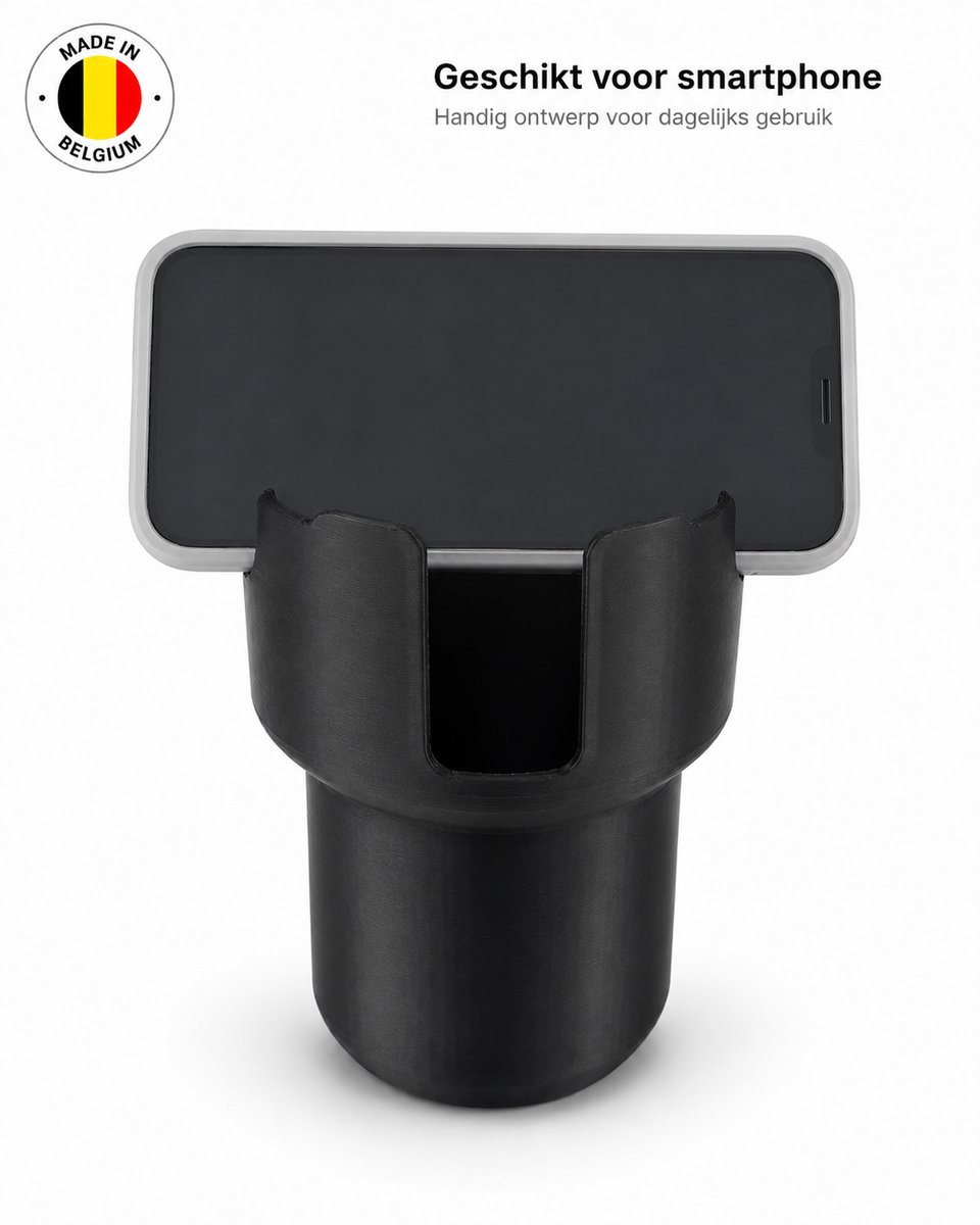Skushy Universele Auto Bekerhouder Vergroter – 96 mm Opening, 78 mm Basis, 75 mm Binnenmaat