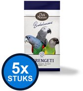 5x Deli Nature - Birdelicious papegaaien serengeti 750gr - Vogelvoer - 750 g