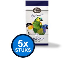 5x Deli Nature - Birdelicious papegaaien amazonia 750gr - Vogelvoer - 750 g