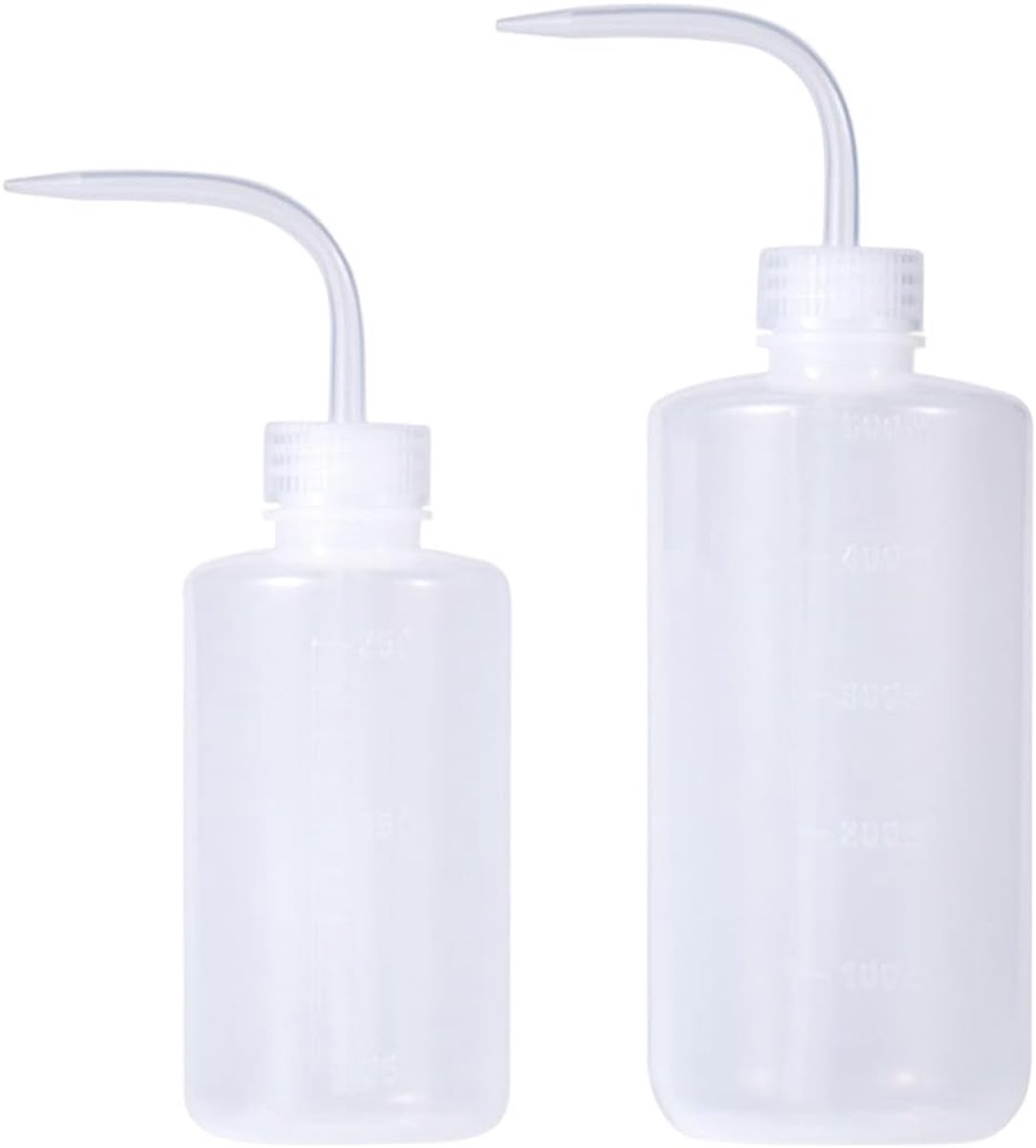SnelShoppen - 2 Stuks Irrigatiefles Gieter - Plastic Veiligheid Knijpen - 250/500 ml - Ideaal voor Binnenkamerplanten, Vetplanten en Bonsai - Perfect