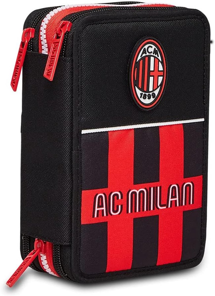 SnelShoppen - Schoolbenodigdheden Astuccio 3 Zip, 3 Zip CASE, Kleurige Etui voor Kinderen, Perfect voor School, Huiswerk, Creatieve Activiteiten, 3 Co