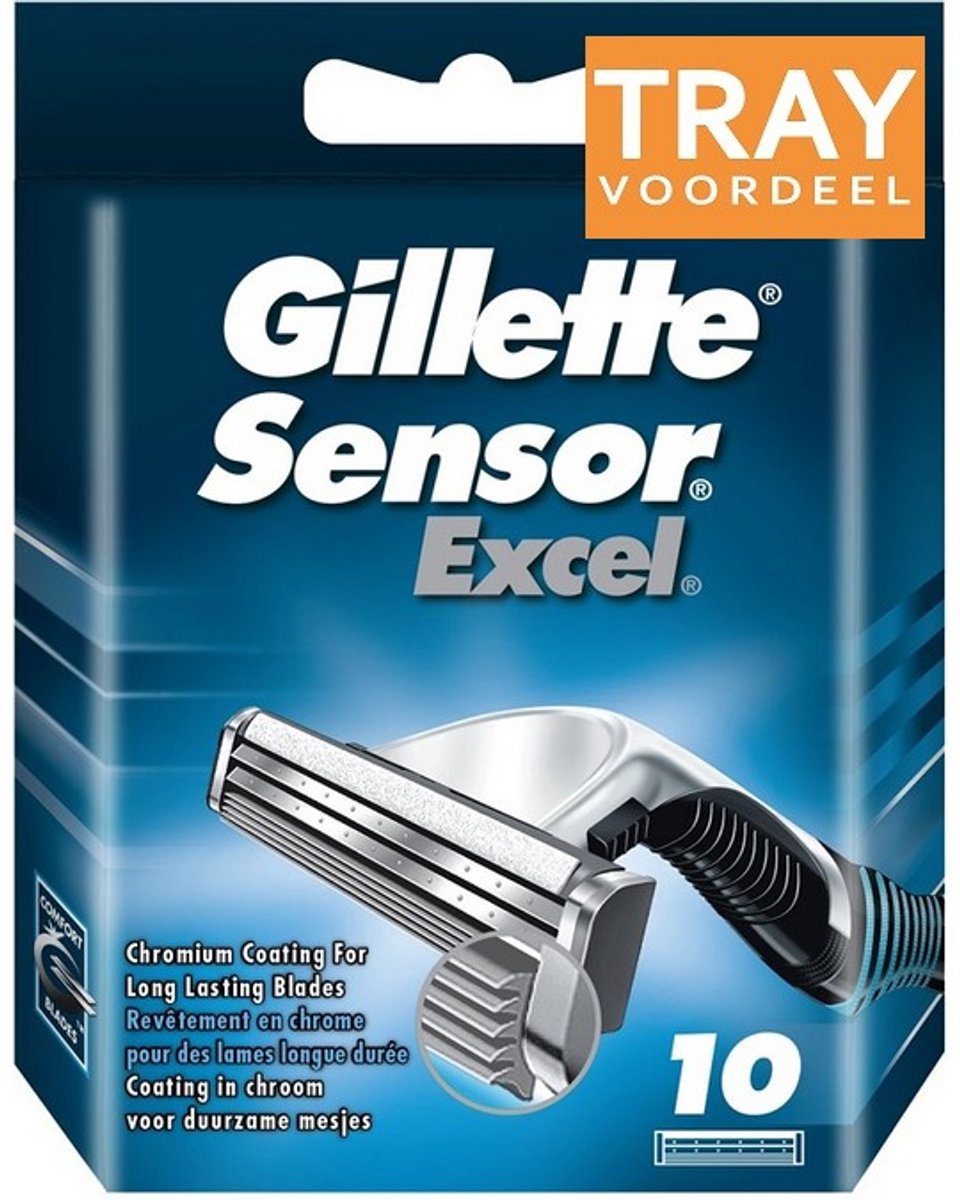 GILLETTE SENSOR EXCEL SCHEERMESJES 200 X 10 STUKS