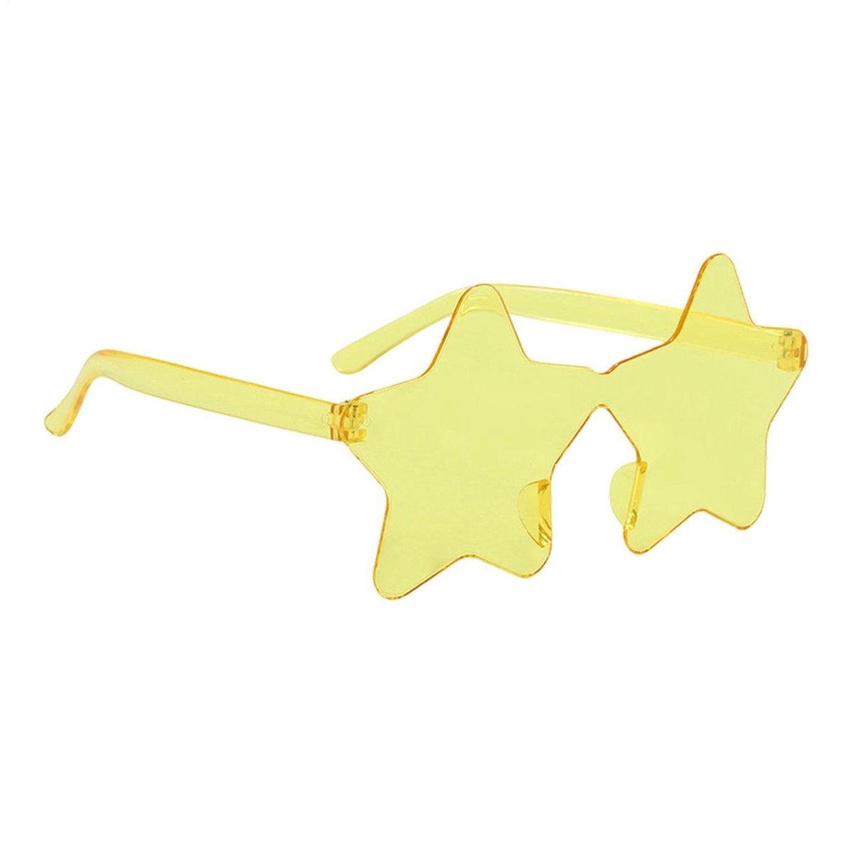 Dailygoods- Sterrenbril zonwerend - Modieuze strandbril - Voor mannen/vrouwen - Geschikt voor festivals/concerten - Ideaal voor dagelijks gebruik - Betrouwbare bescherming tegen de zon - Zonnebril