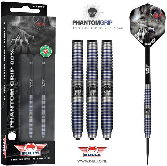 Bull's Phantom Grip 80% - Dartpijlen - 21 Gram van Bull's — afbeelding 5