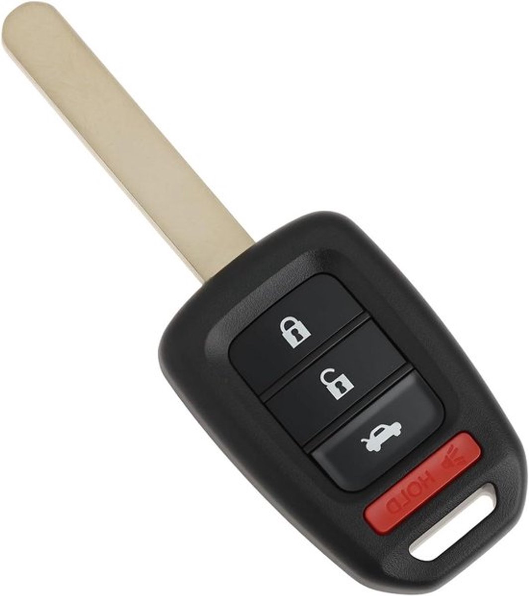 Sleutel Cover - Vervanging - Beschermhoes - Zwart - Autosleutel - Universeel - Afstandsbediening - Geschikt voor Diverse Modellen - Accessoire voor Auto - Sleutelhanger - Compact en Duurzaam