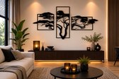 Levensboom Wanddecoratie 120 x 80 cm – Houten MDF Muurdecoratie – Tree of Life – Moderne Wanddecoratie voor Woonkamer, Hal en Slaapkamer
