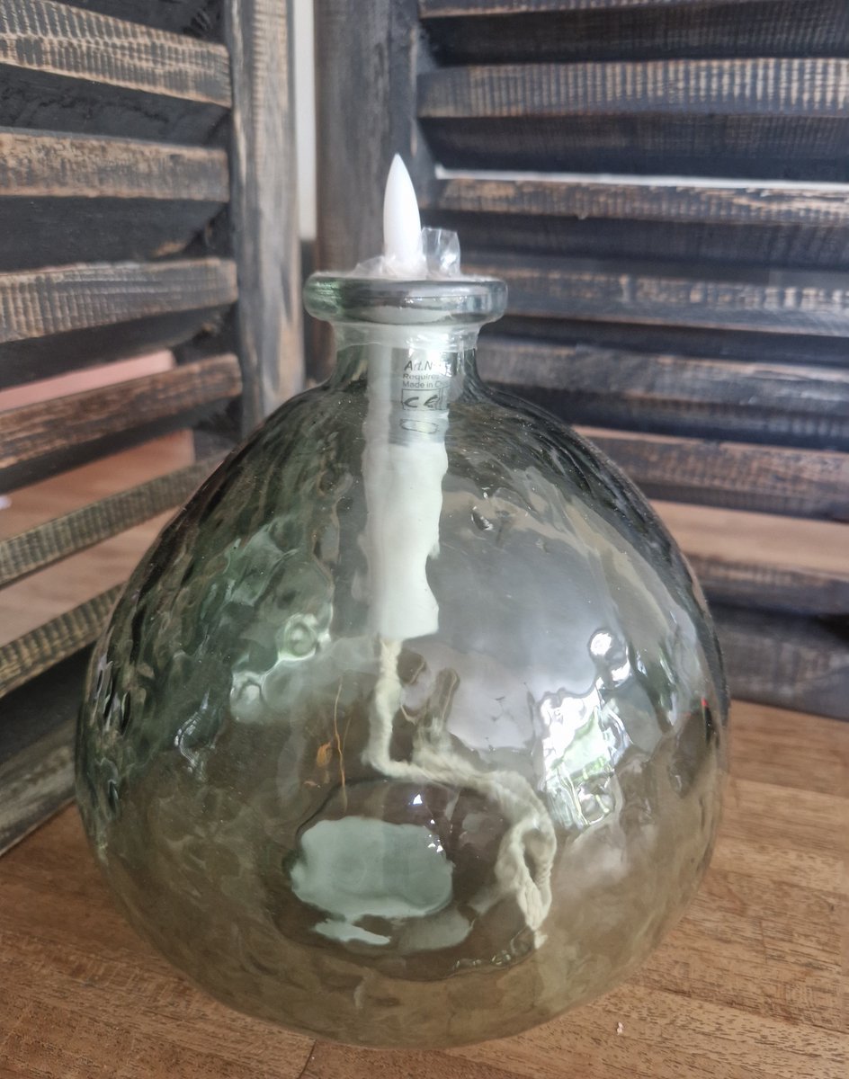 Countryfield/ LED /Olielamp /Glas/Vaas