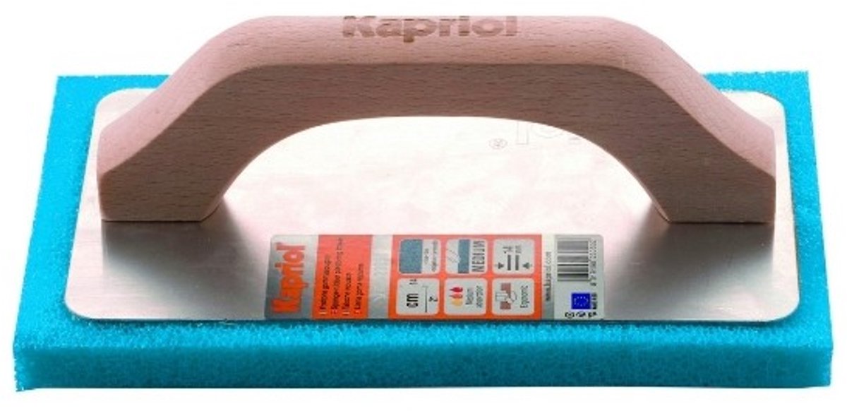 Kapriol Schuurbord met Rubberspons - 140 x 210 x 14 mm