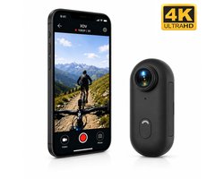 Mini Bodycam 4K – Handsfree POV Camera met Magnetische Clip – Compacte Sportcamera voor Fietsen, Reizen & Dagelijks Gebruik