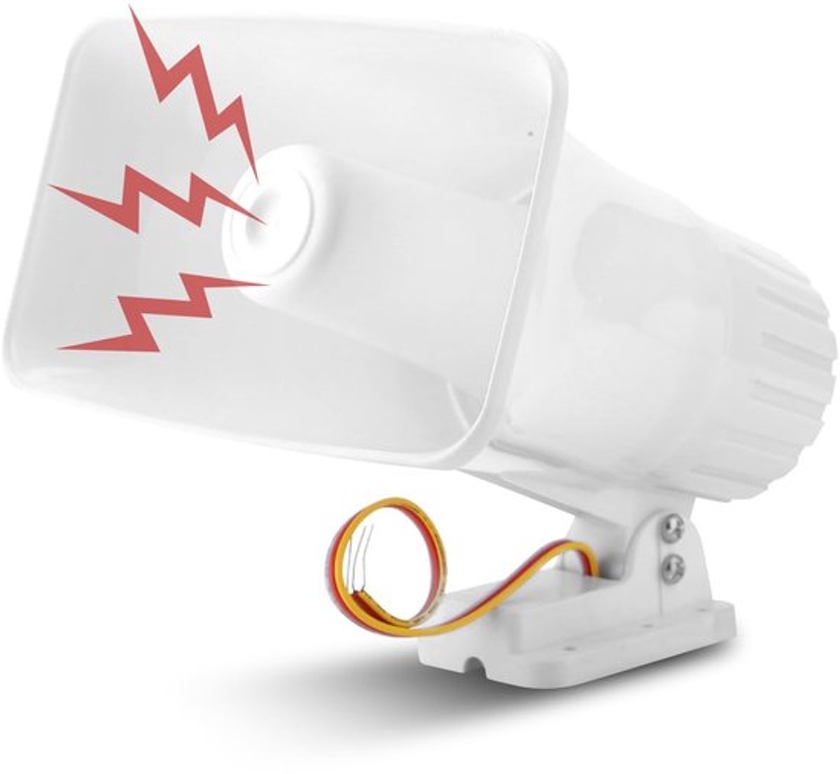 SVGCommerce - Alarm Sirene - 150 dB - Voor binnen en buiten - Wit