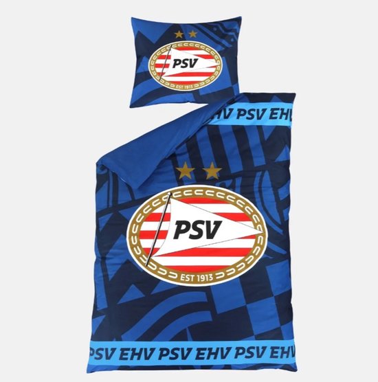 PSV Dekbedovertrek Blauw van PSV — afbeelding 4