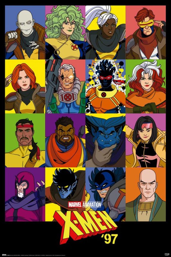 Poster Marvel - X-men 97 - Season 2 61x91,5cm