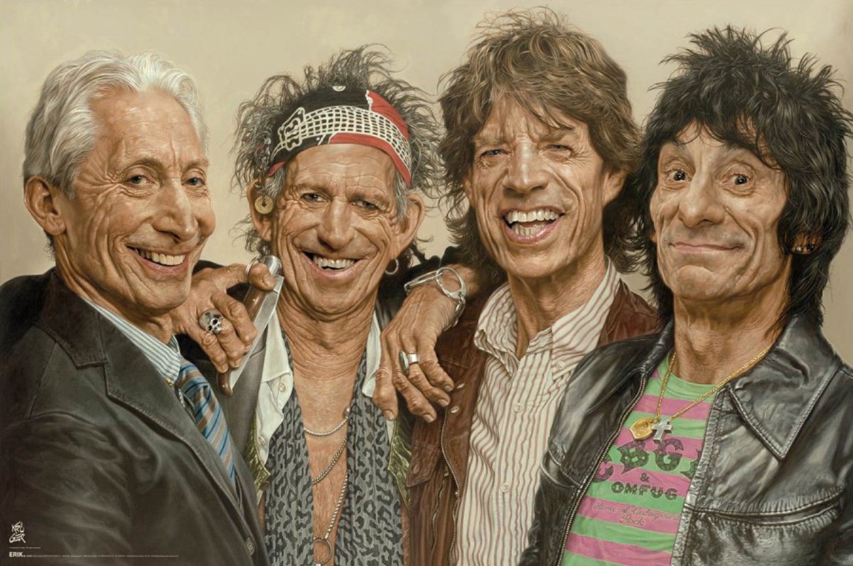 Grupo Erik Poster Sebastian Kruger - The Rolling Stones 91,5x61cm Divers