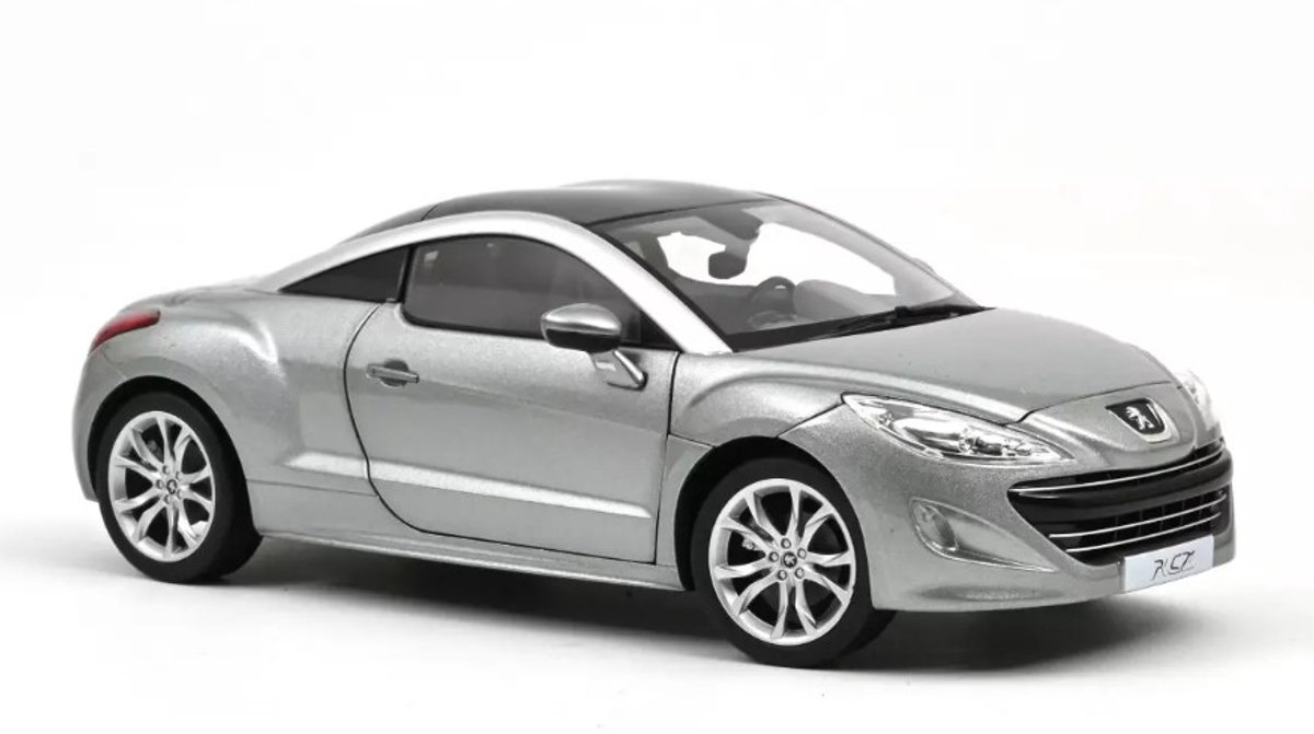 Peugeot RCZ 2010 Mercury Grey - Norev Modelauto schaal1:18