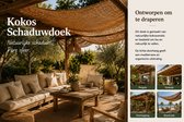 Schaduwdoek van Kokosvezel – rechthoek 3 x 2 m