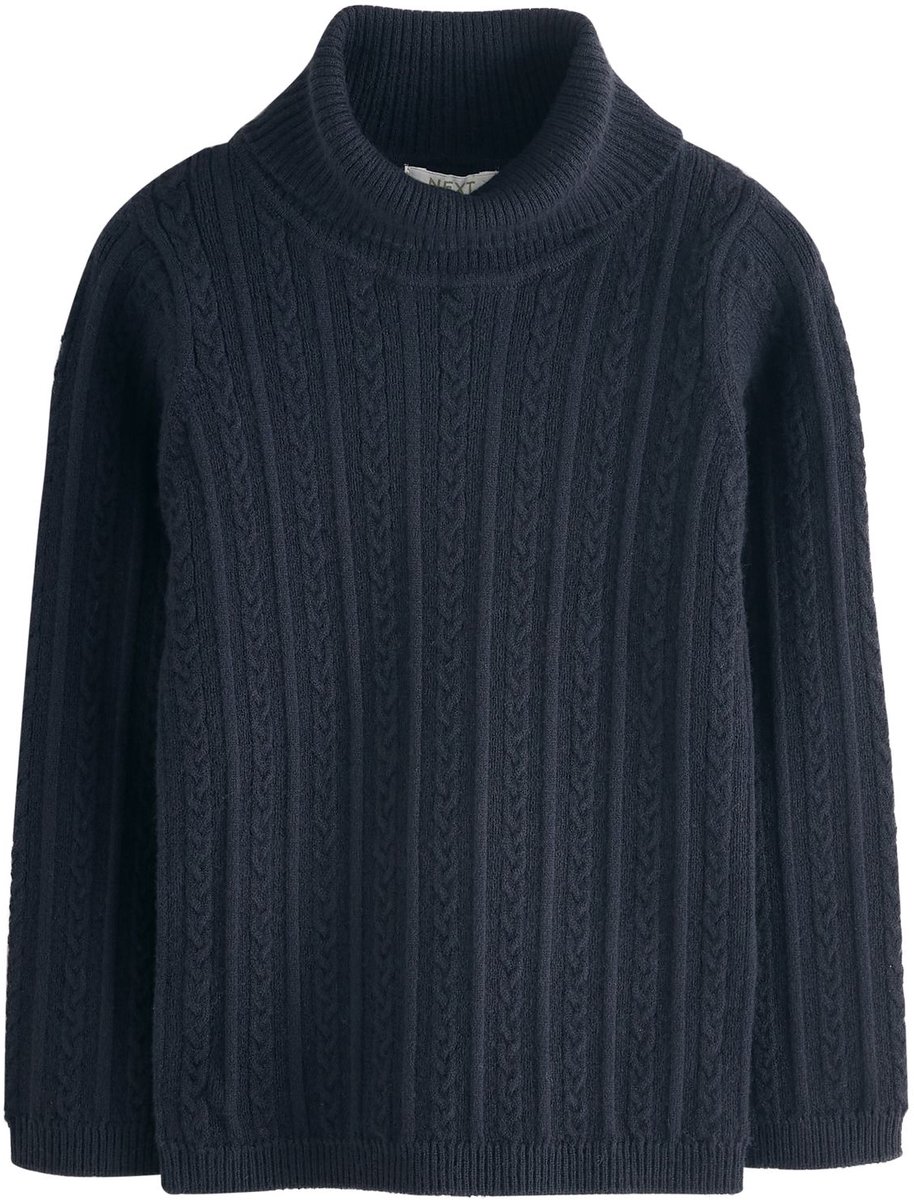 Next - Meisjes - Rolkraagtrui - Blauw