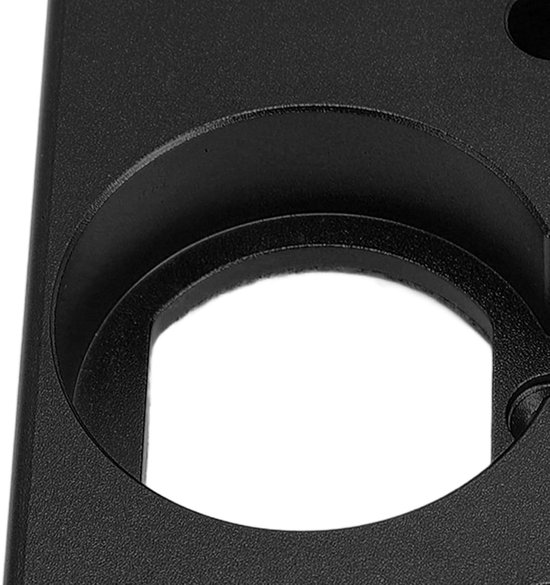 Hifi Speaker Terminal - Luidsprekerpaneel Geluid - Muurbevestiging Geluid - Aluminium Legering - 86 Type - Zwart — afbeelding 4