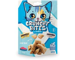 M-PETS CRUNCHY BITES kat snack tonijn - 180 g - per 10