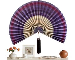 Muurventilator Decoratie - Wanddecoratie Stuk - Interieur Styling - Handgeweven Vakmanschap - 100…