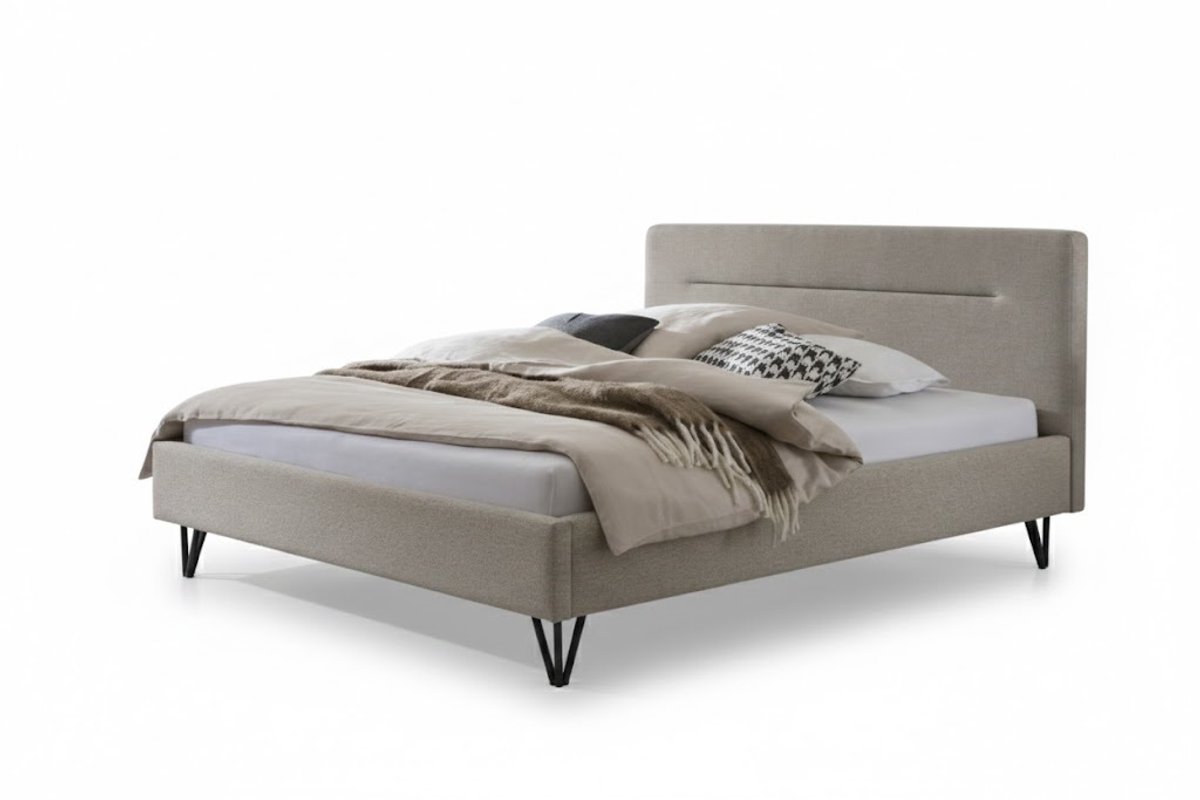Bed Box Wonen Gestoffeerd bed Genua 180x220 cm
