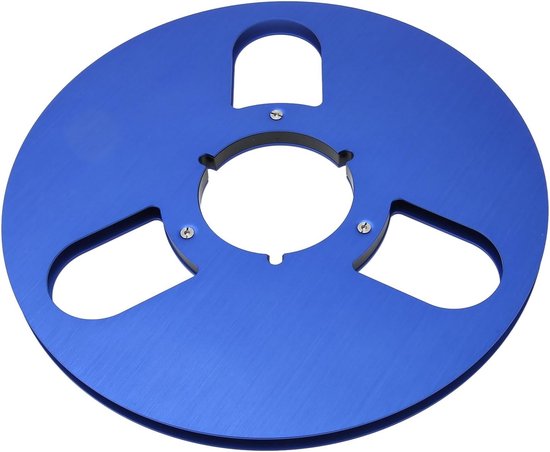 Lege Spoel - Tape Spoel - Muziek Opnemen - 3-Gats Ontwerp - 10.5 Inch - Blauw — afbeelding 5