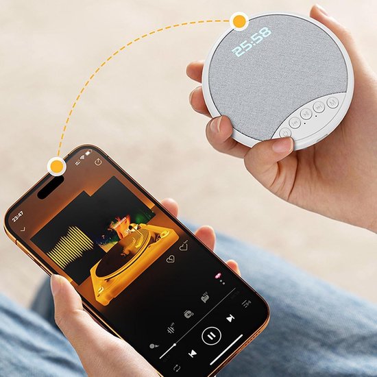 Slaapluidspreker onder kussen - Bed speaker - Rustig slapen - Directionele geluidstechnologie - 22 x 121 x 22 cm - Grijs — afbeelding 3