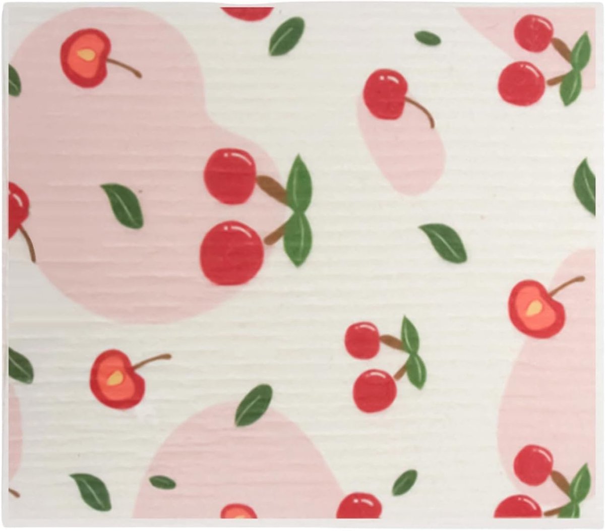 Vaatdoeken Houtpulp - Keukendoeken Absorberend - Keuken Schoonmaken - Sneldrogend Ontwerp - 18 cm - Cherry