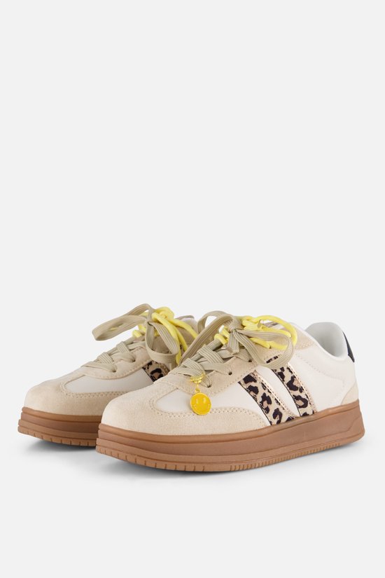 Posh Leopard Sneakers beige Synthetisch - Dames - Maat 39