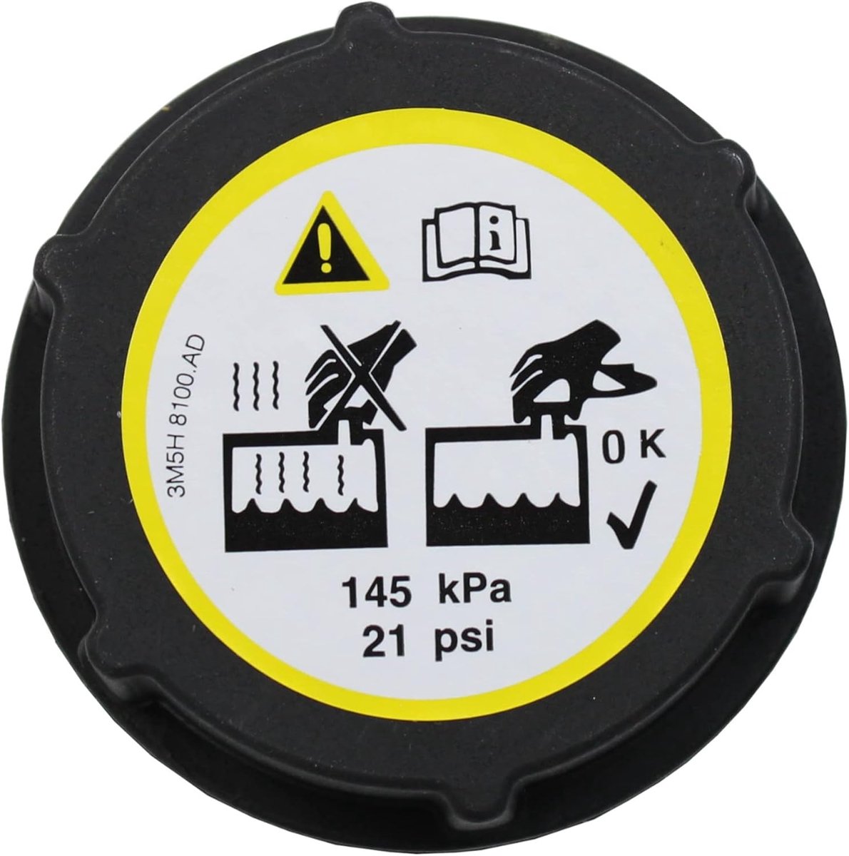 Radiateur expansievat dop koelvloeistofreservoir dop deksel voor Ford Fiesta Focus C-Max Mondeo Transit Mk7 Mk8 Custom Galaxy Kuga Puma Ecosport B-Max 3M5H8100AD DG938101AA 1301104 5193938