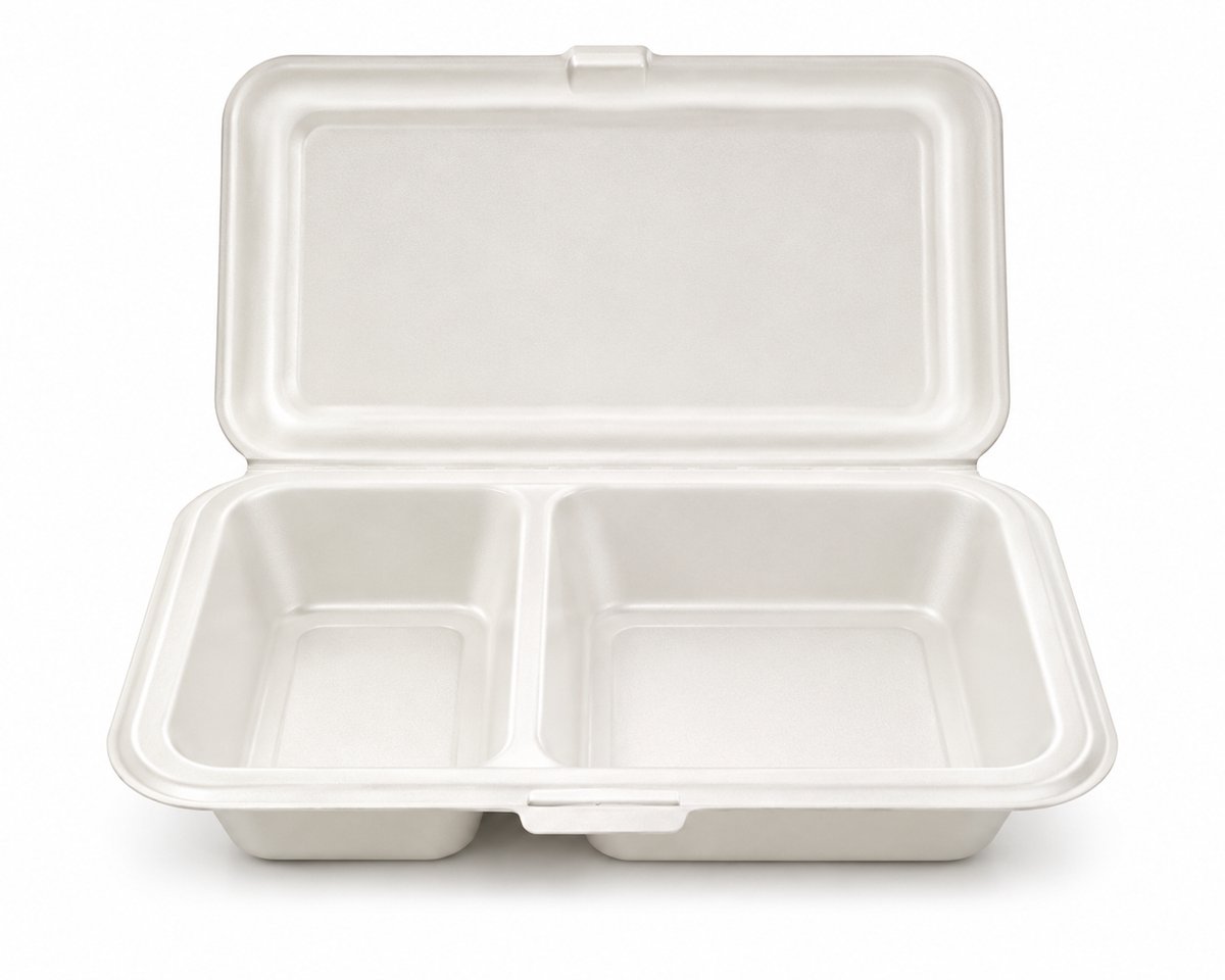 Pomebio menubak van suikerrietpulp -25x17 cm - 25 stuks - duurzaam