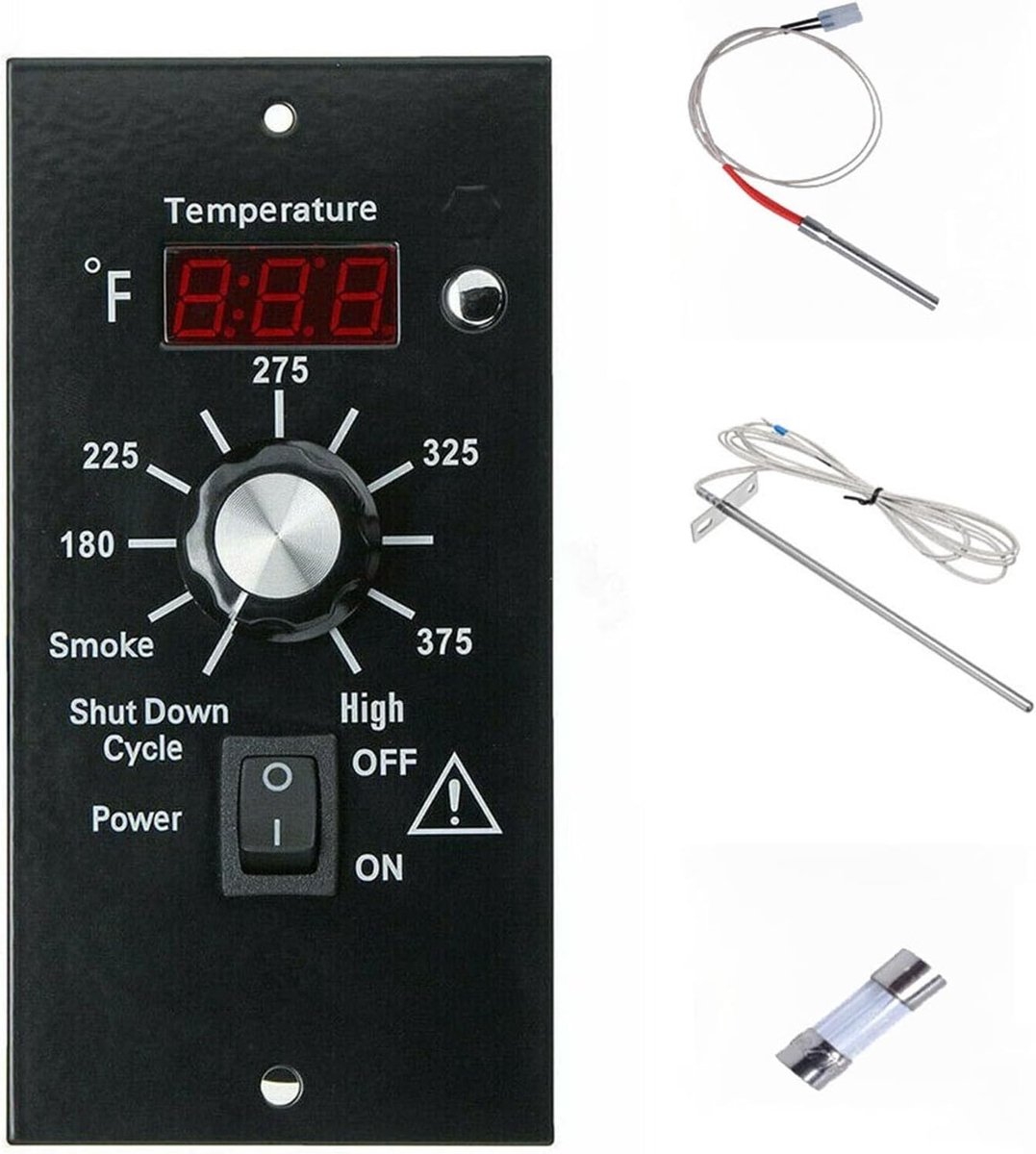 Digitale thermostaat Kit - Bedieningspaneel Grill - Nauwkeurig Grillen - 8 Temperatuurstan