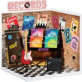 MGA's Miniverse - Record Shop - Kit de bricolage - Kit de construction - Créez votre propre mini-magasin de disques